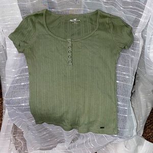 sage green tee